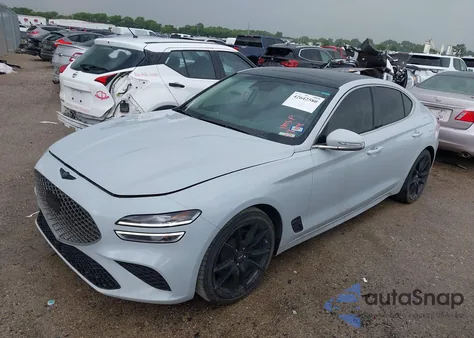 2022 Genesis G70 Prestige из США, поврежденный, VIN KMTG34TA9NU102092